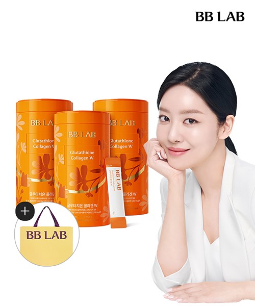 [뉴트리원] 비비랩 글루타치온 콜라겐 W 인텐시브 3통+쇼핑백